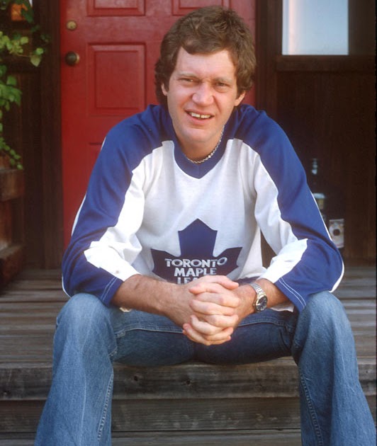 Vintage Leafs Famous Fans 7 David Letterman