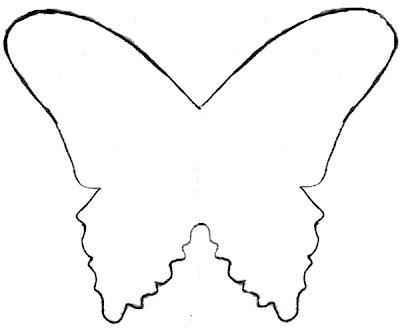 Butterfly Template Tutorial like the one on the Stampin' Up Cover 