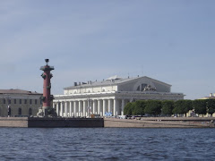 San Petersburgo junto al río Neva y el Mar Báltico