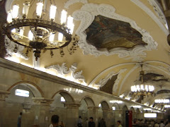 Una de las estaciones del Metro en Moscú