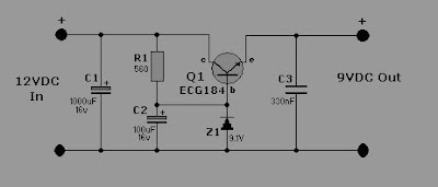 Rangkaian car regulator converter car regulator converter