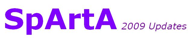 SpArtA Updates 2009