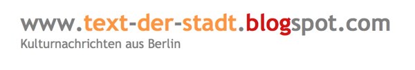 text der stadt I kultur aus berlin