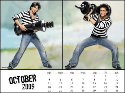 Shahrukh Khan 2009 Calendar