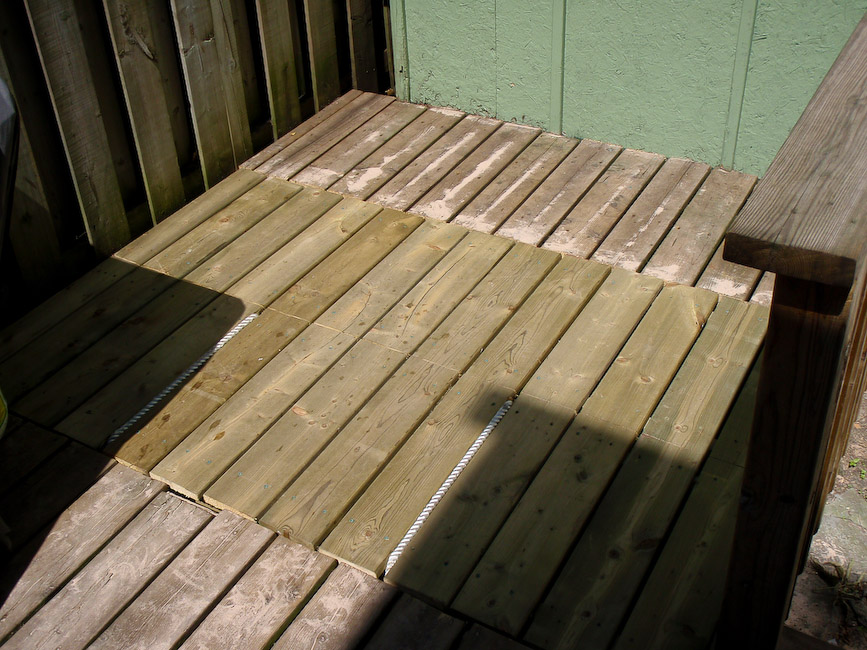 How to.... do something How to build a sandbox under your deck