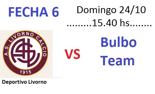 Proximo Partido: Fecha 6 Torneo Pressing