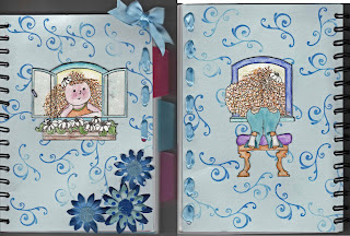Altered Notebook - Front and Back