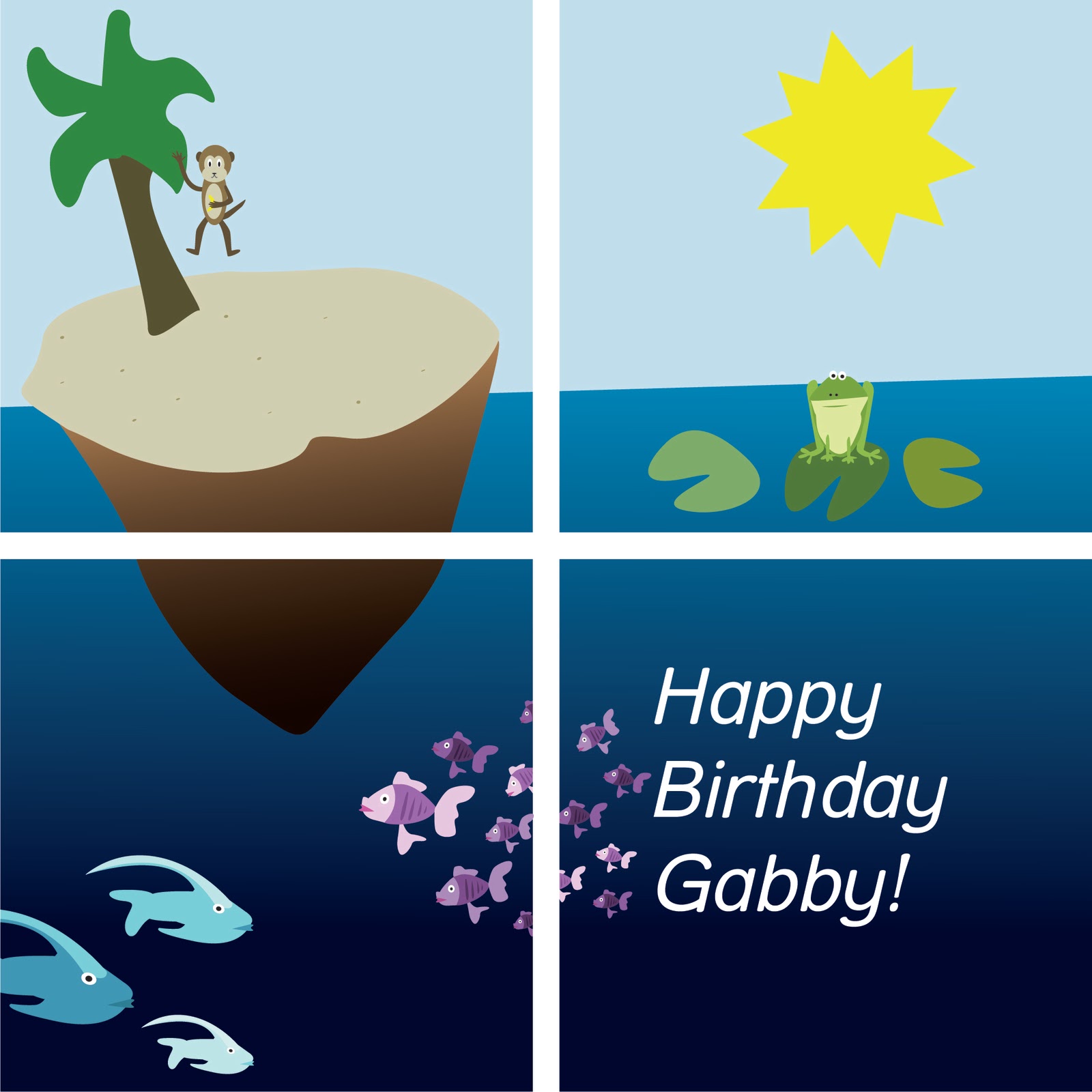 Designs with a delicate touch.: Happy Birthday Gabby