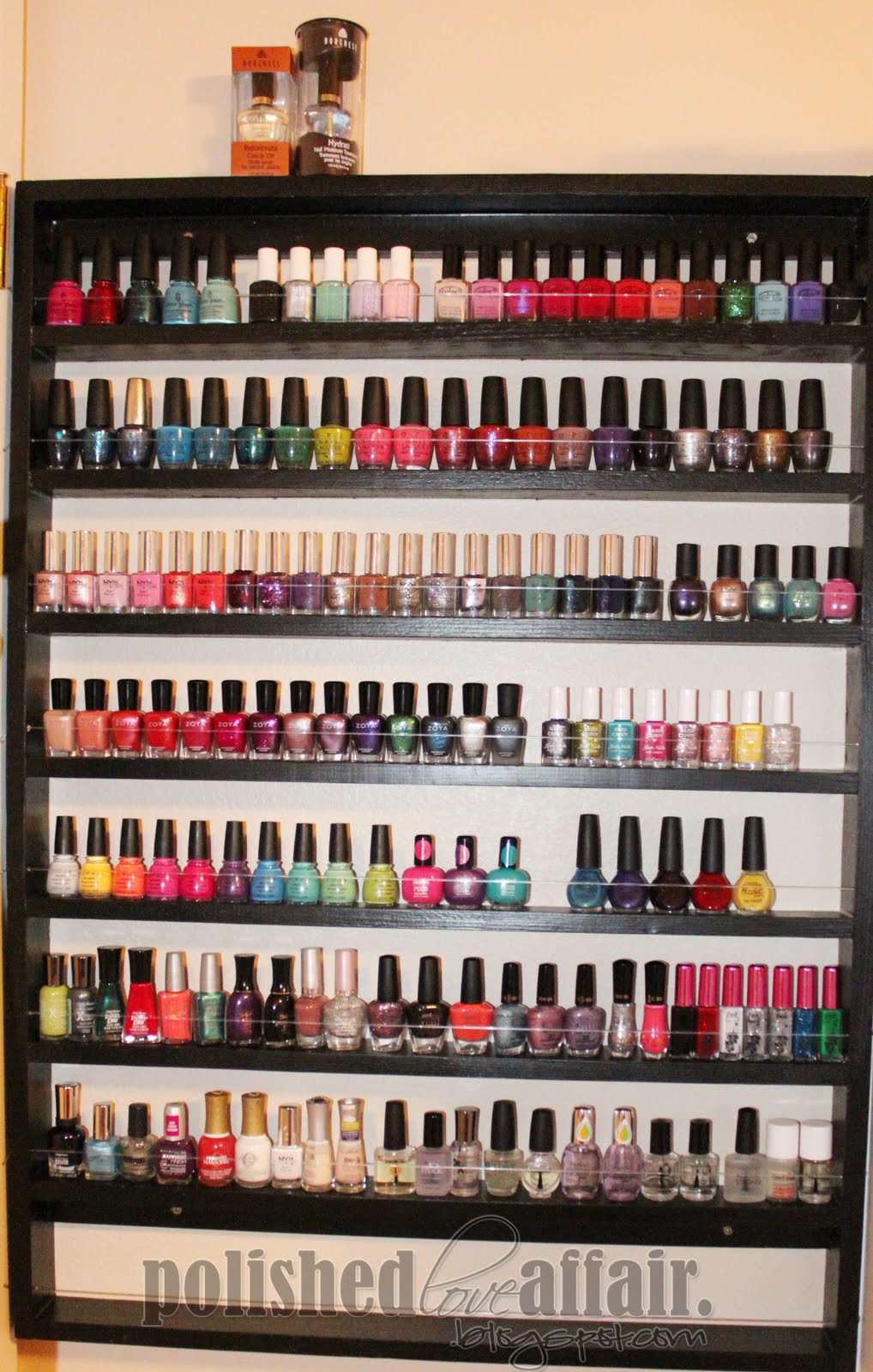 Polished Love Affair My Polish Rack