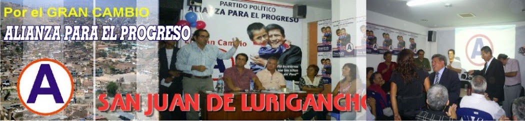 SAN JUAN DE LURIGANCHO - ALIANZA PARA EL PROGRESO