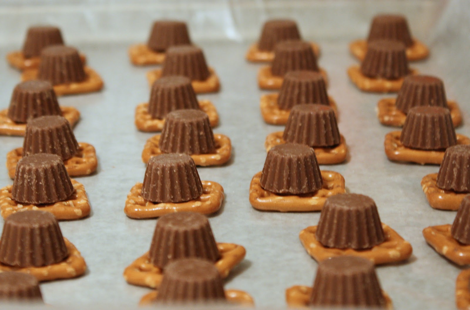 Hershey Kisses Pretzels