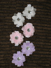 Small Flower Clips 2/$3