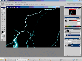 Cara Buat Background Petir dari Photoshop