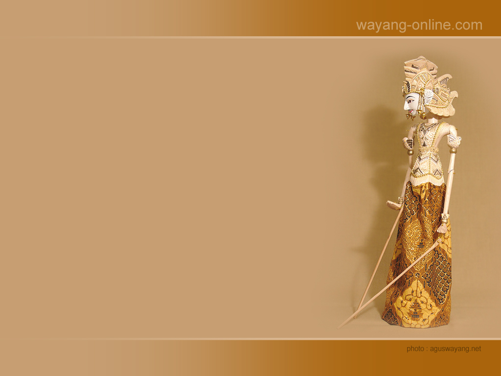 WallpapersKu: Indonesian Wayang Desktop Wallpaper