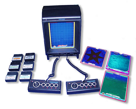 Lista y fotografias de consolas por año 1972 a 1998 Milton+Bradley+Vectrex