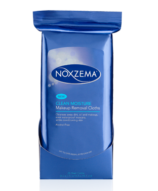 Noxzema, Noxzema Clean Moisture, Noxzema Clean Moisture Makeup Removal Cloths, cleanser, cleansing cloths, skin, skincare, skin care