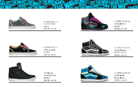 numeração tenis vans