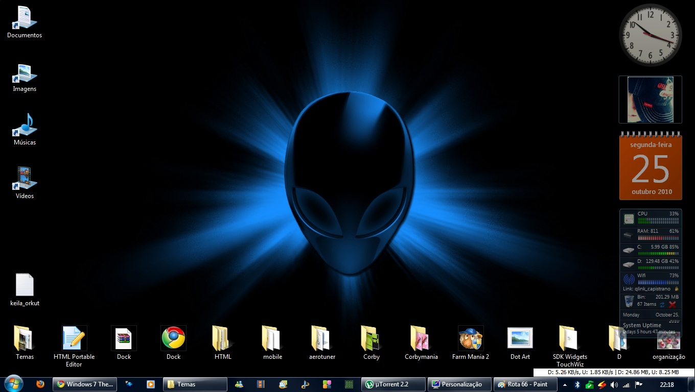 Windows 7 Alien