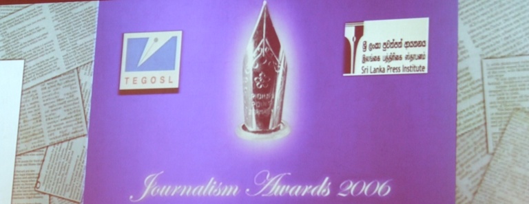 Sri Lanka Journalists in Glittering Awards Gala