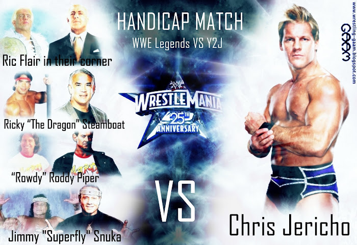 WWE Legends VS Y2J - Wrestlemanai 25