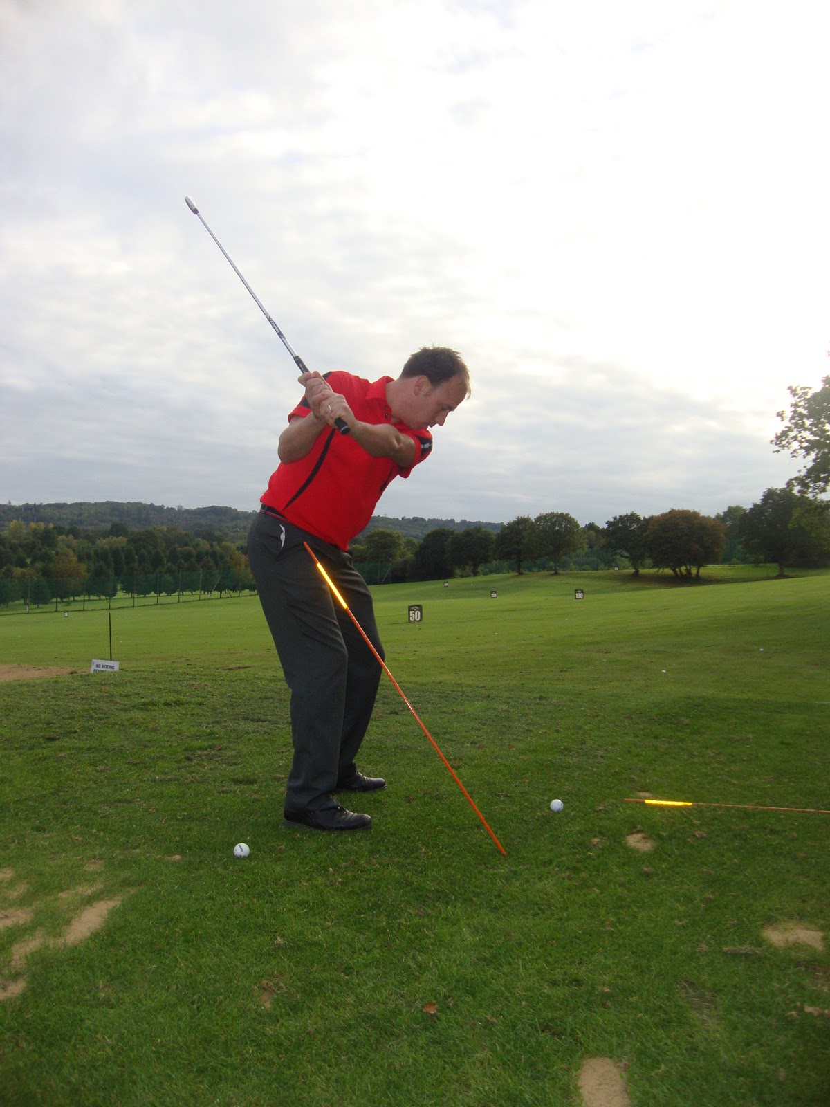 Dan Gale Golf Alignment and swing tips alignment rods