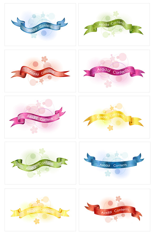 VectorsFree,Vectors download , Vectormagic ,logo vector : Asadal Ribbon