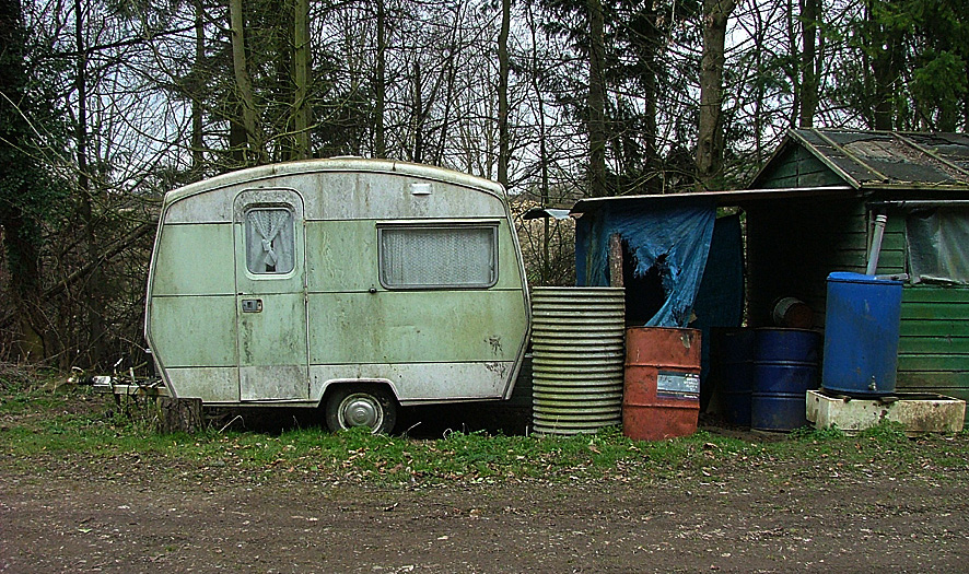 Old Style Caravan