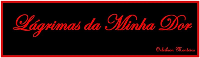Lágrimas Da Minha Dor