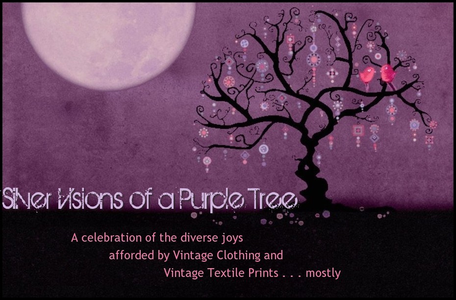 silver visions of a purple tree