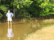 Vessigny River, 60 meters from mouth