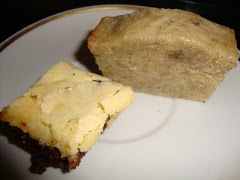 Brownie Bicolor y Pan de Banana