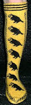 Hufflepuff Pride Socks