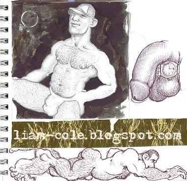 Liam Cole sketchbook 2004