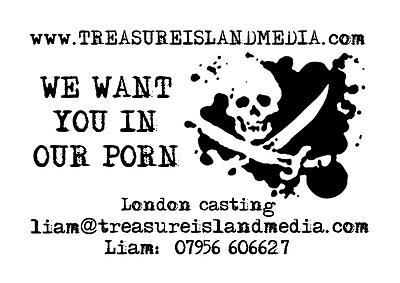 Liam Cole Treasure Island Media casting card