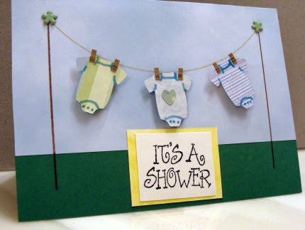 Your Blissful Day: Motivational Monday (Clothesline Baby Shower)