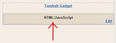 Gadget HTML/JavaScript