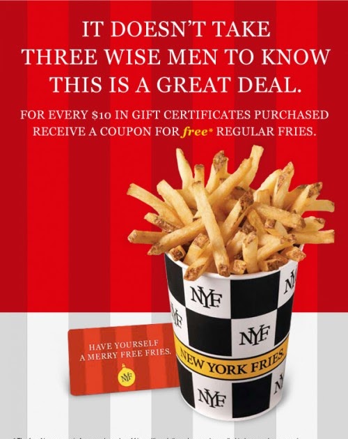 new york fries coupon
