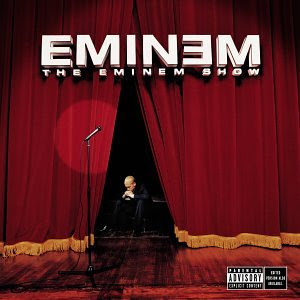 This is the album cover for The eminem show by Eminem