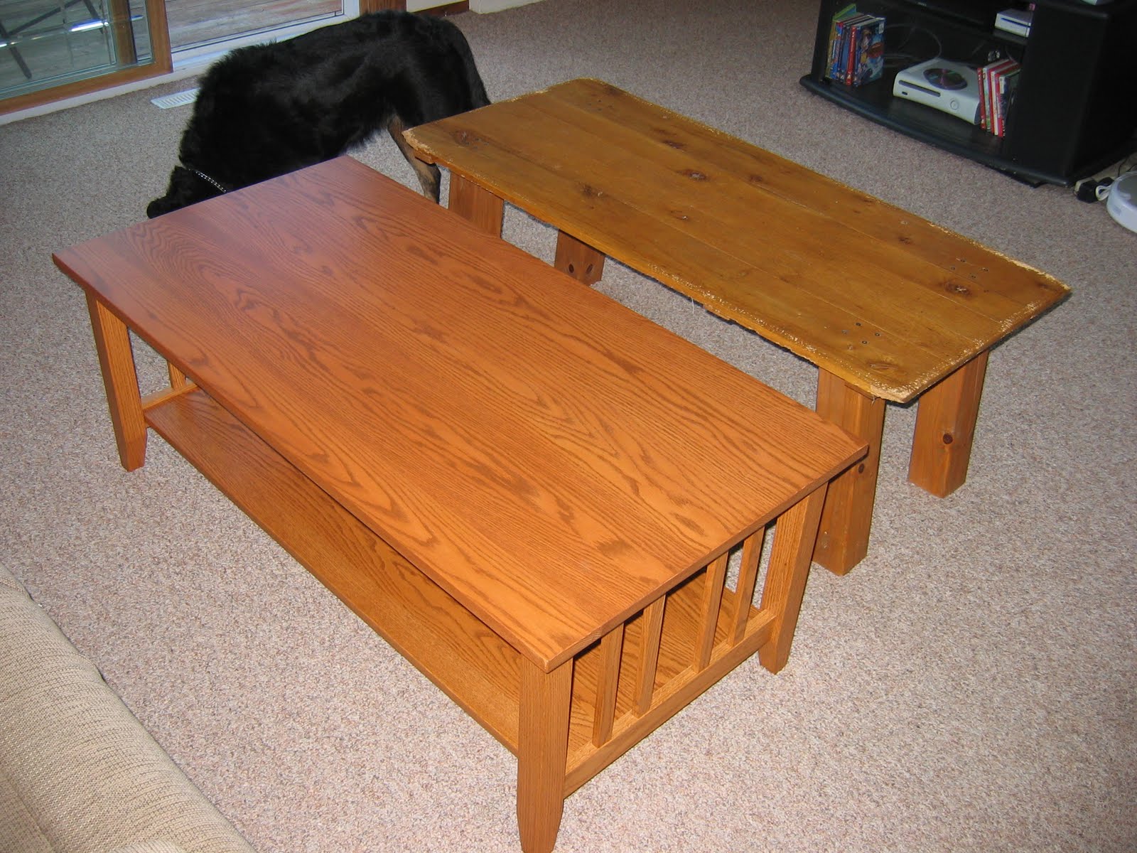 Chris' Project Page Craftsman Style Coffee Table Done!