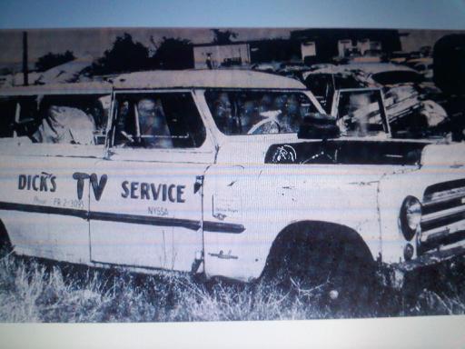 Original photo when Harold bought the car in 1977