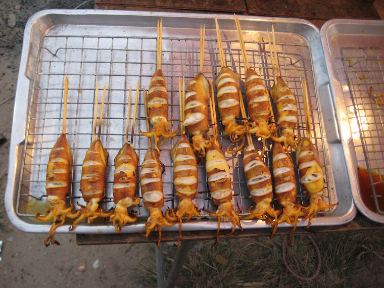 Anybody want squid on a stick??
