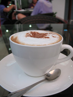 Cappuccino at The Lunch Room