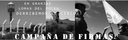 PARA AYUDAR ENTRA EN LOMAS DE POLEO Y FIRMA
