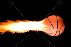 Flamming Basketball!!!