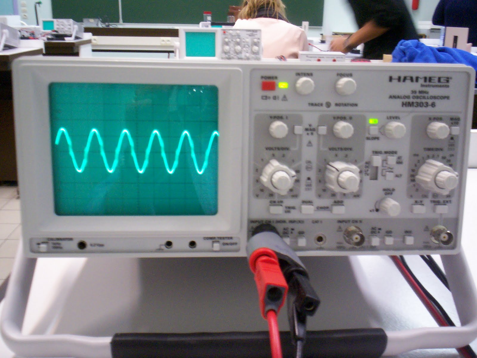 TP de Physique de Terminale S L'oscilloscope
