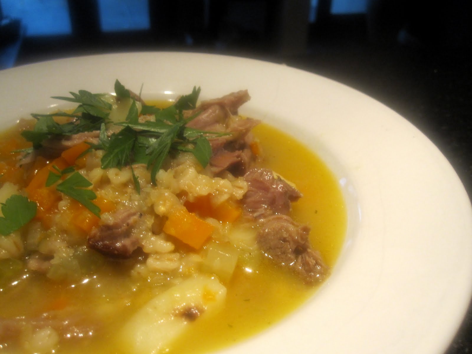 Bubbles n Squeaks Lamb Shank & Pearl Barley Soup