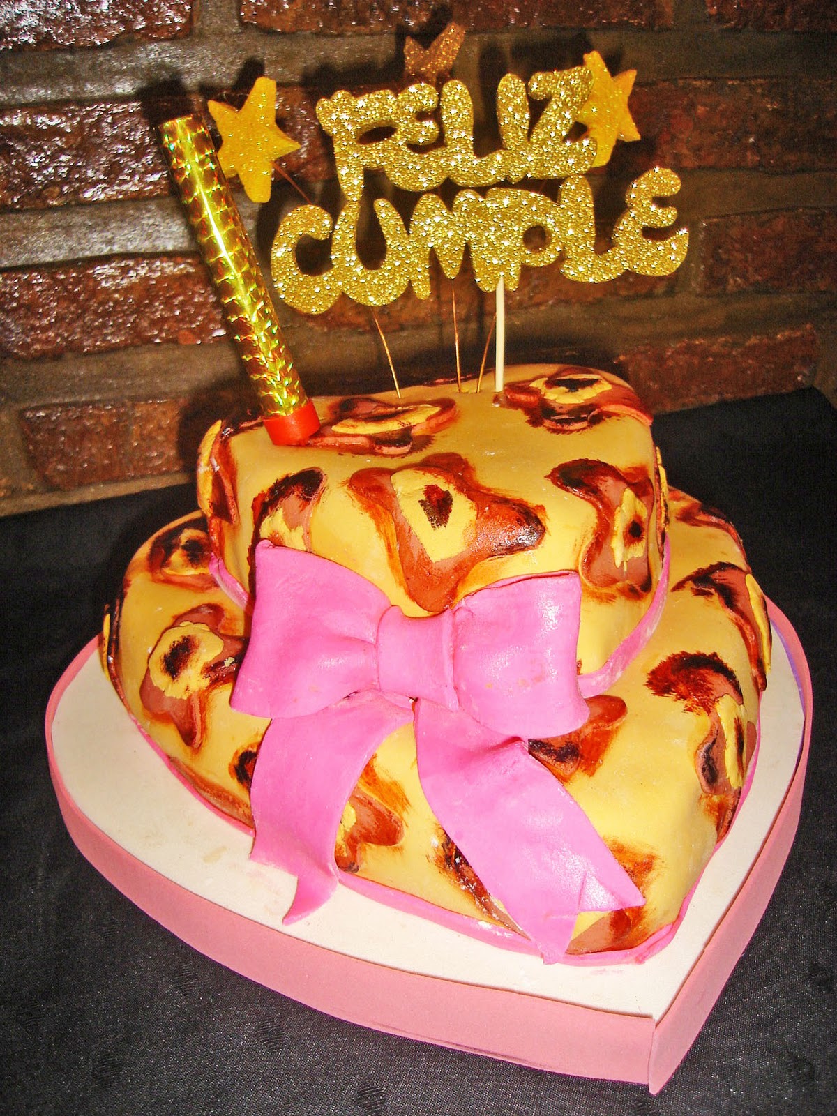 Lindos modelos de tortas con Animal Print | Fiesta101