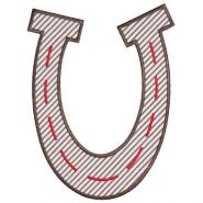 Horseshoe applique