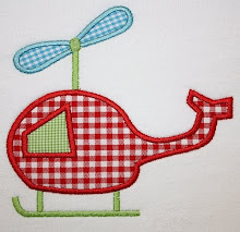 Helicopter Applique