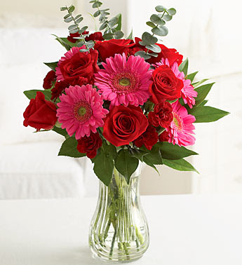 Gerber+daisies+and+roses